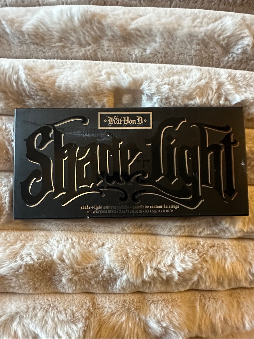 Kat Von D Black and Gold Shade + Light Palette